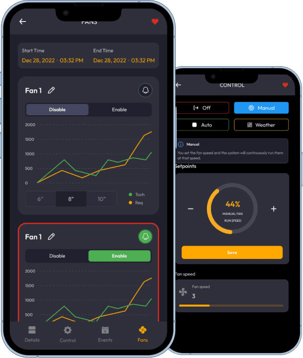 User Security App Screens