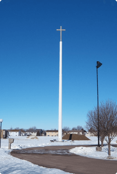Cross Pole Detail