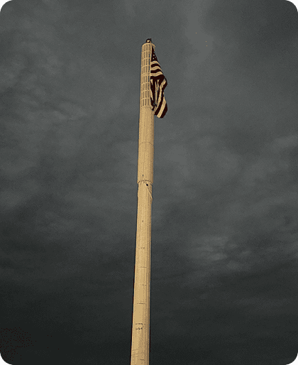 Flagpole Detail Left Bottom