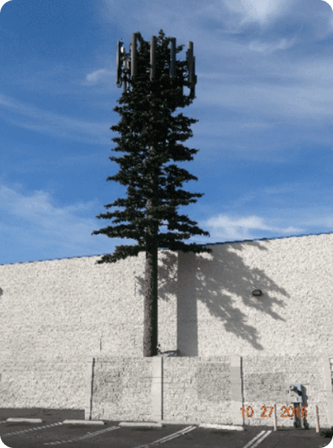 Monopine branch replacement example